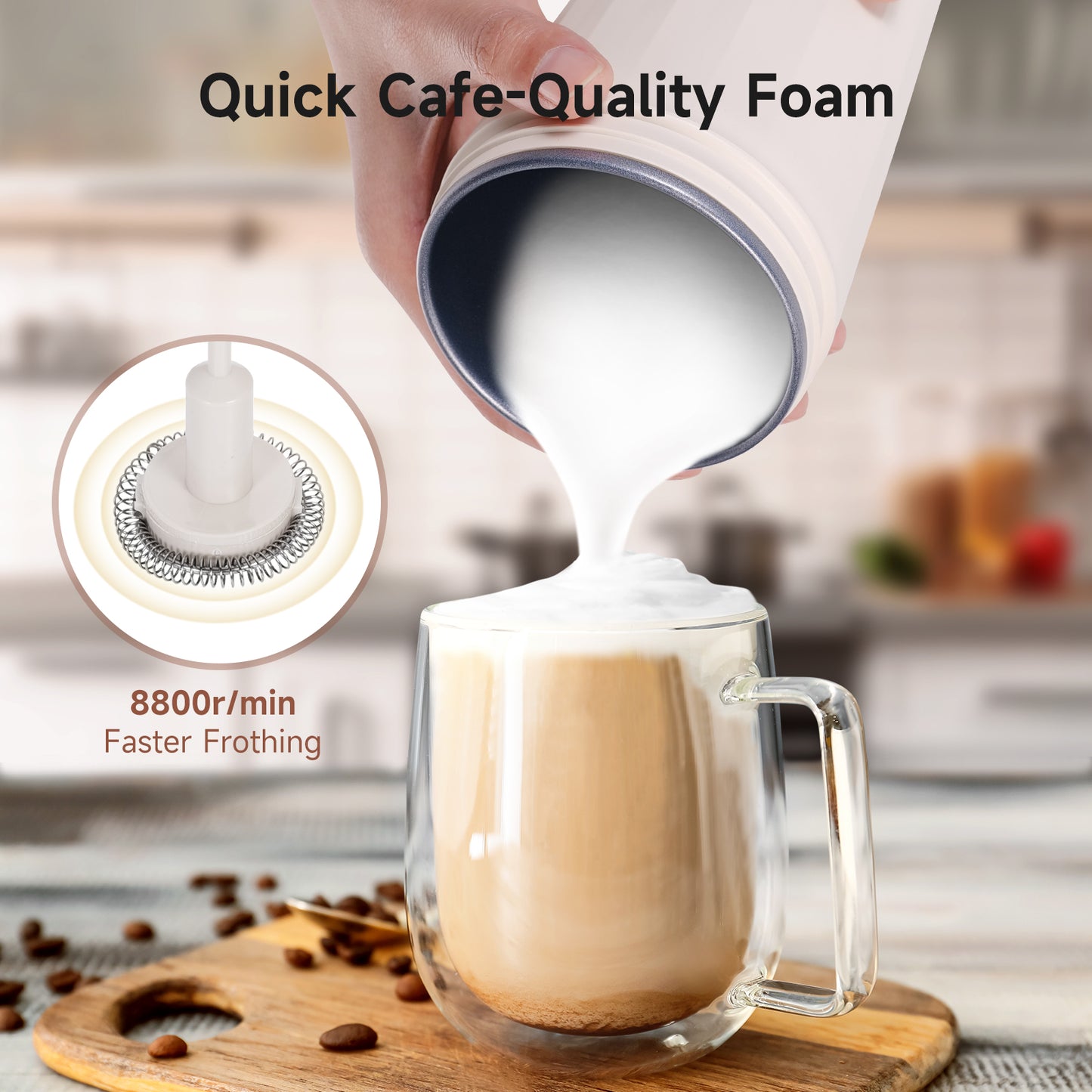 Eastsign Milk Frother Cup